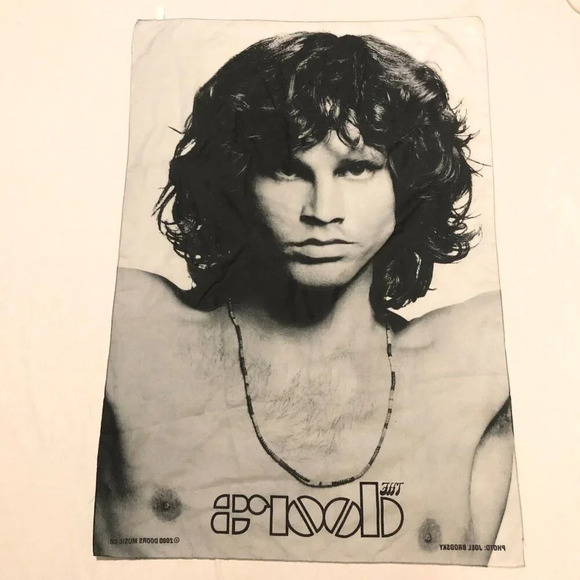 2000 The Doors Textile Poster Flag  Jim Morisson Band Banner 41 x 28.5 Inch - Picture 12 of 16